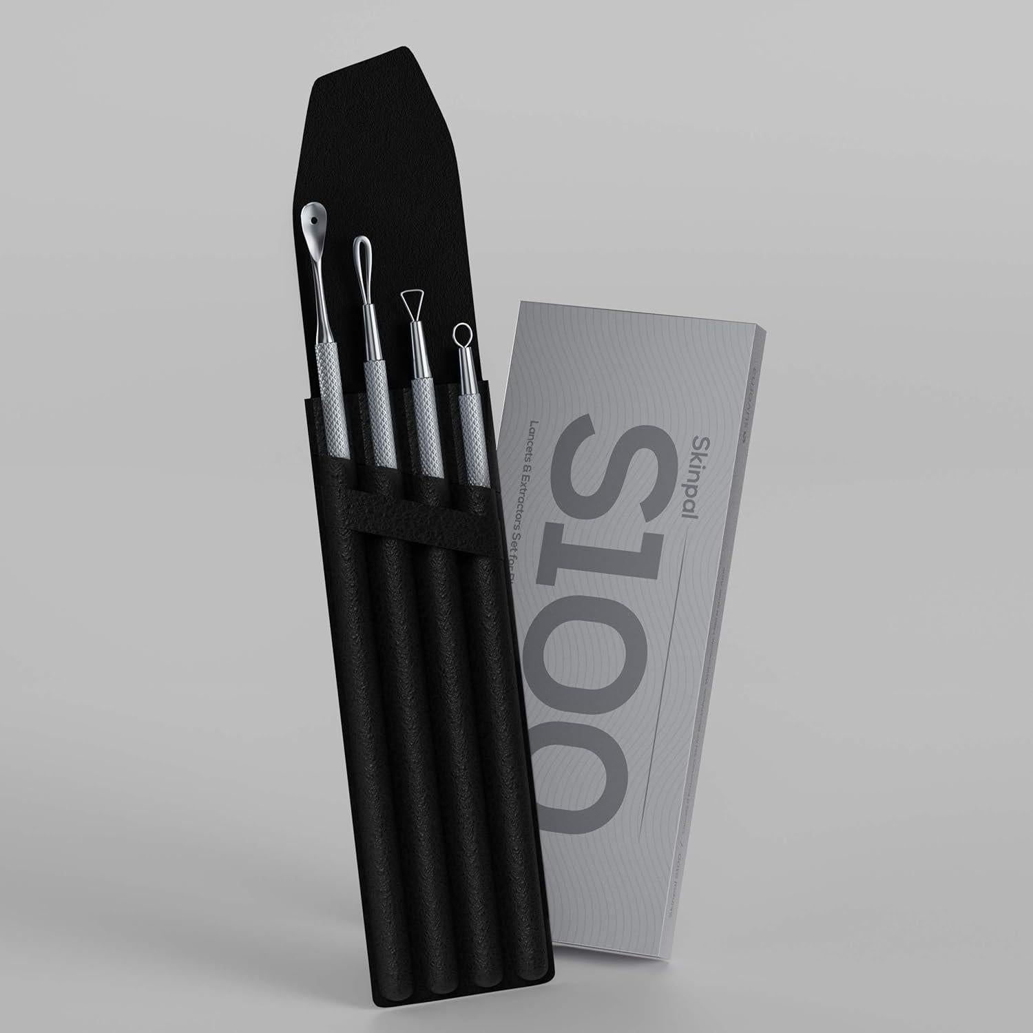 Kit de Herramientas Suvorna para Exprimir Espinillas 4 en 1