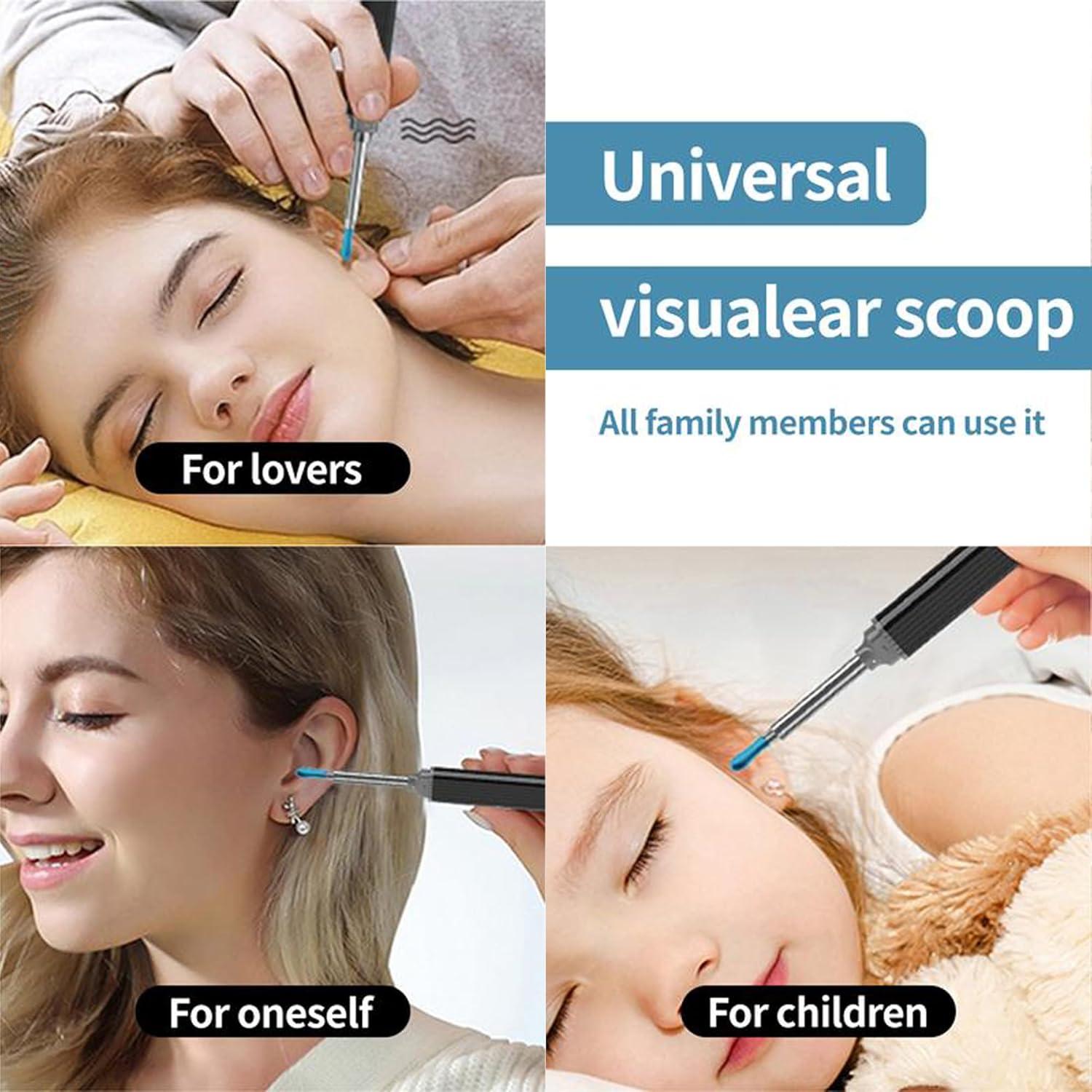 Otoscopio Inalámbrico 1080 HD Xinghuo con Luz LED y Punta de Silicona