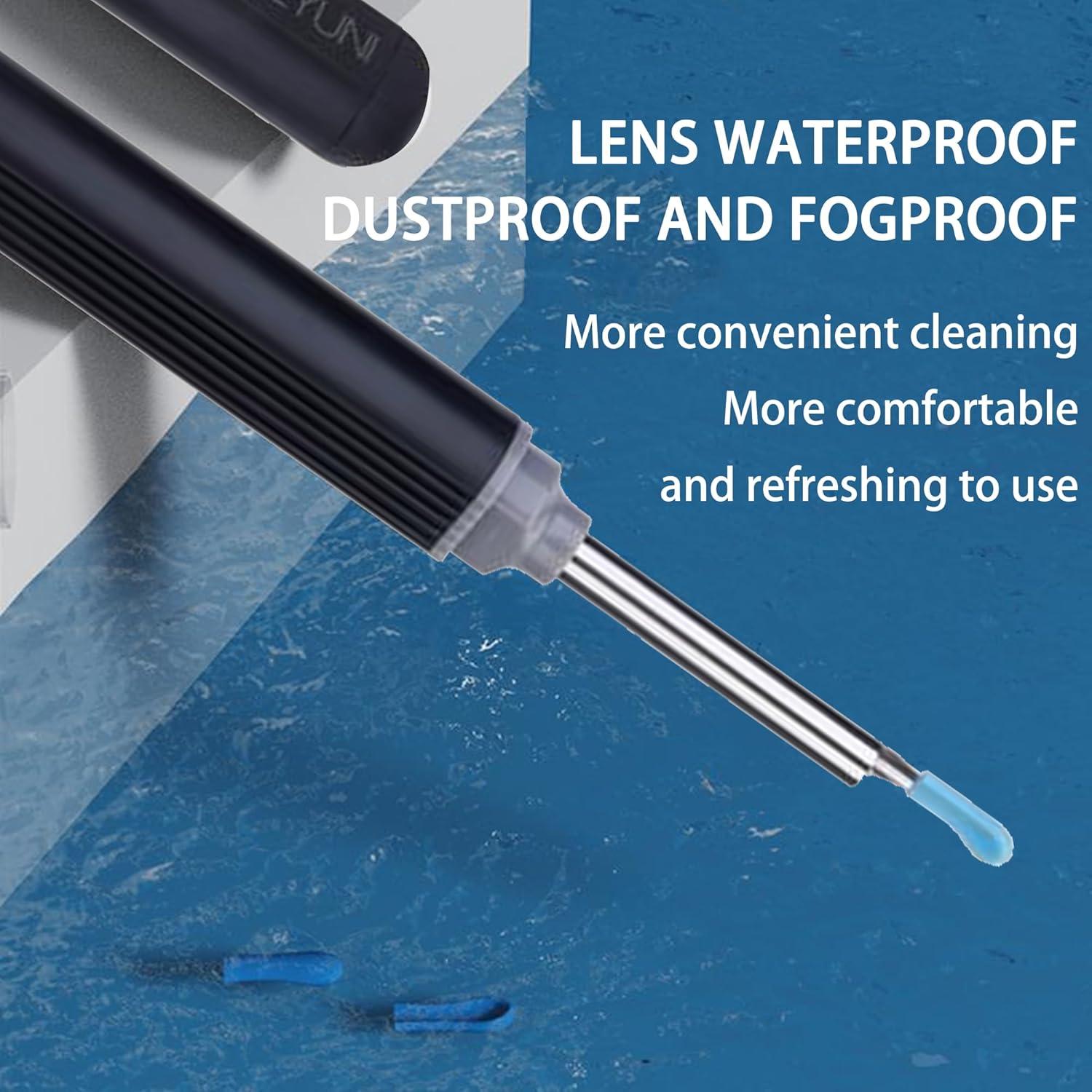 Otoscopio Inalámbrico 1080 HD Xinghuo con Luz LED y Punta de Silicona