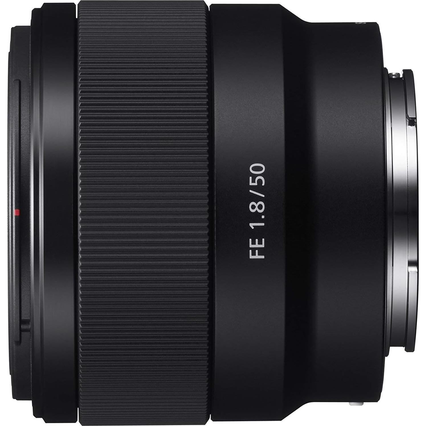 Lente Prime Sony FE 50mm f/1.8 para Cámaras E-mount