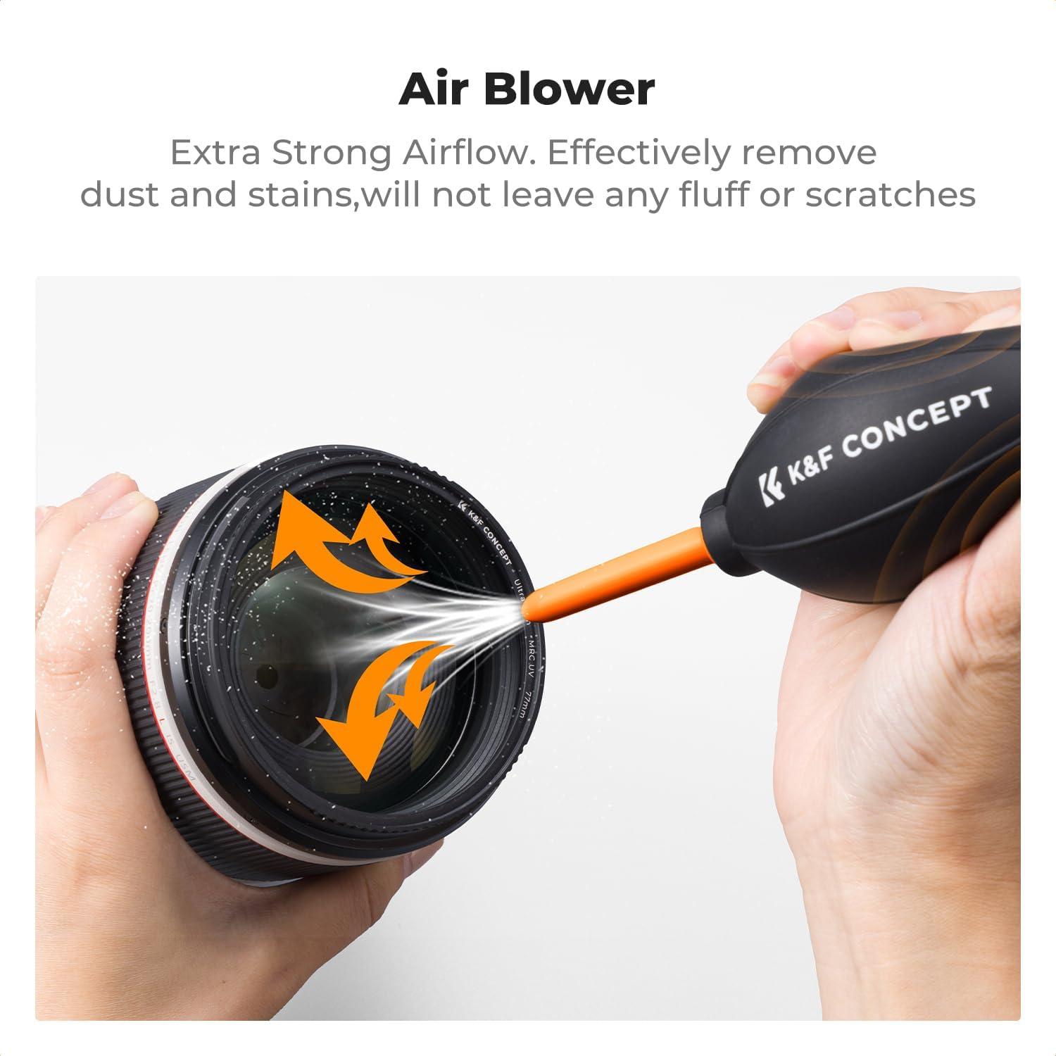 Kit de Limpieza Profesional K&F Concept para Cámaras DSLR 24mm