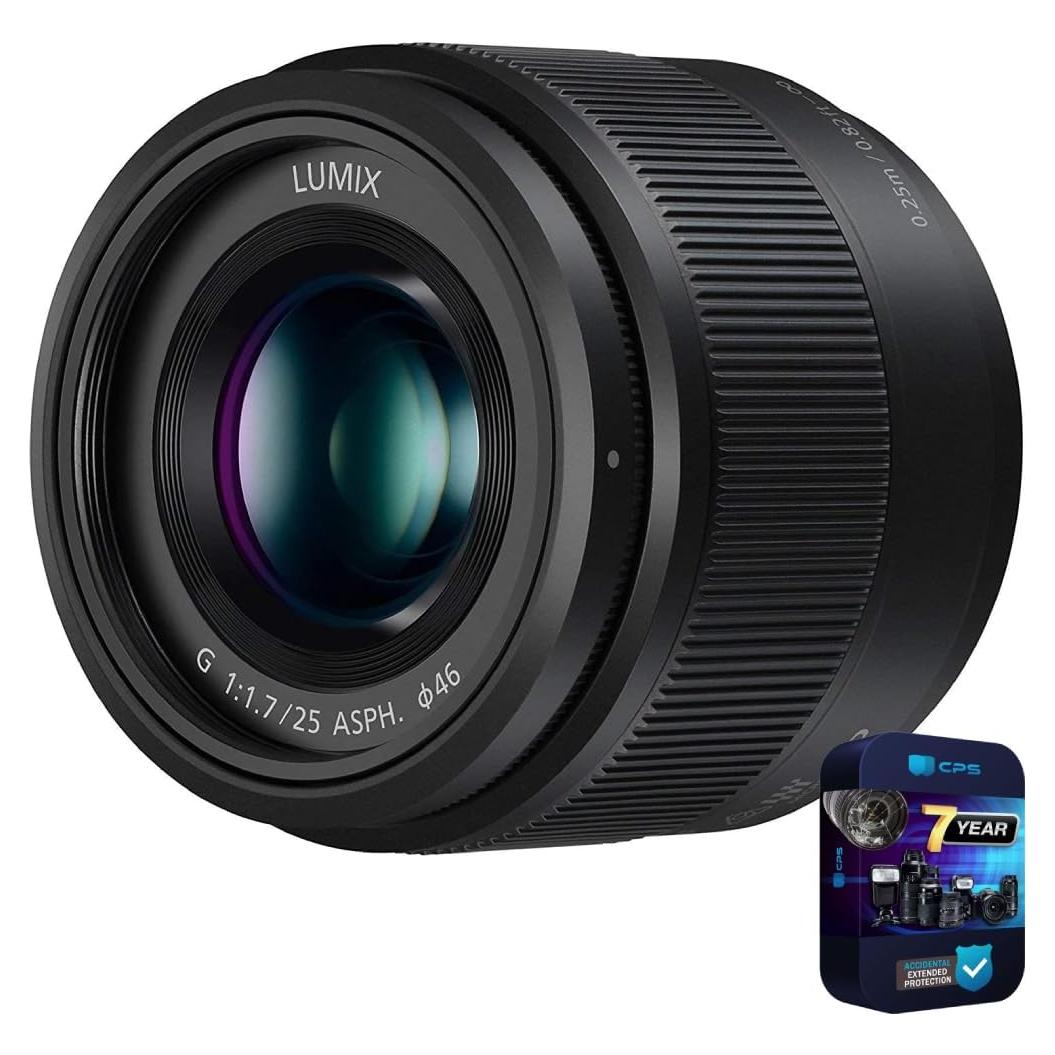 Lente Panasonic 25mm F1.7 LUMIX G para cámaras Micro Cuatro Tercios