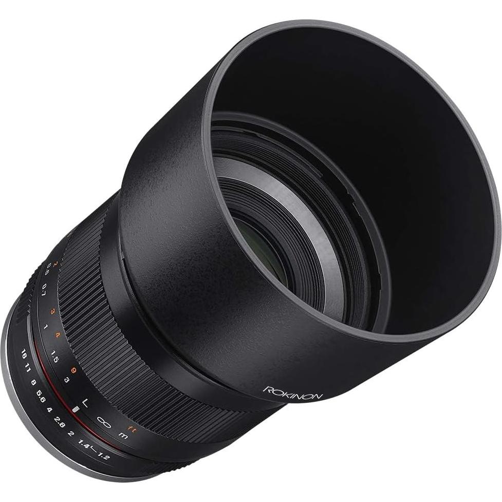 Lente Gran Angular Rokinon 35mm f/1.2 para Sony E APS-C