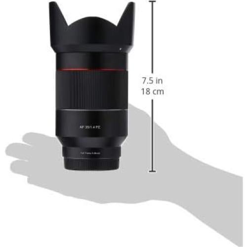 Lente Samyang 35mm F1.4 AF Gran Angular para Sony E
