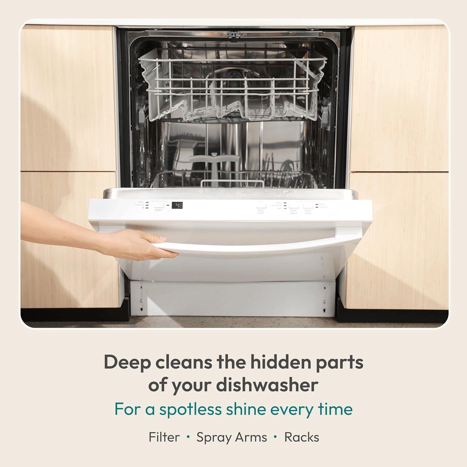 Tabletas Limpiadoras de Lavavajillas FEBU - 24 Unidades Ecológicas