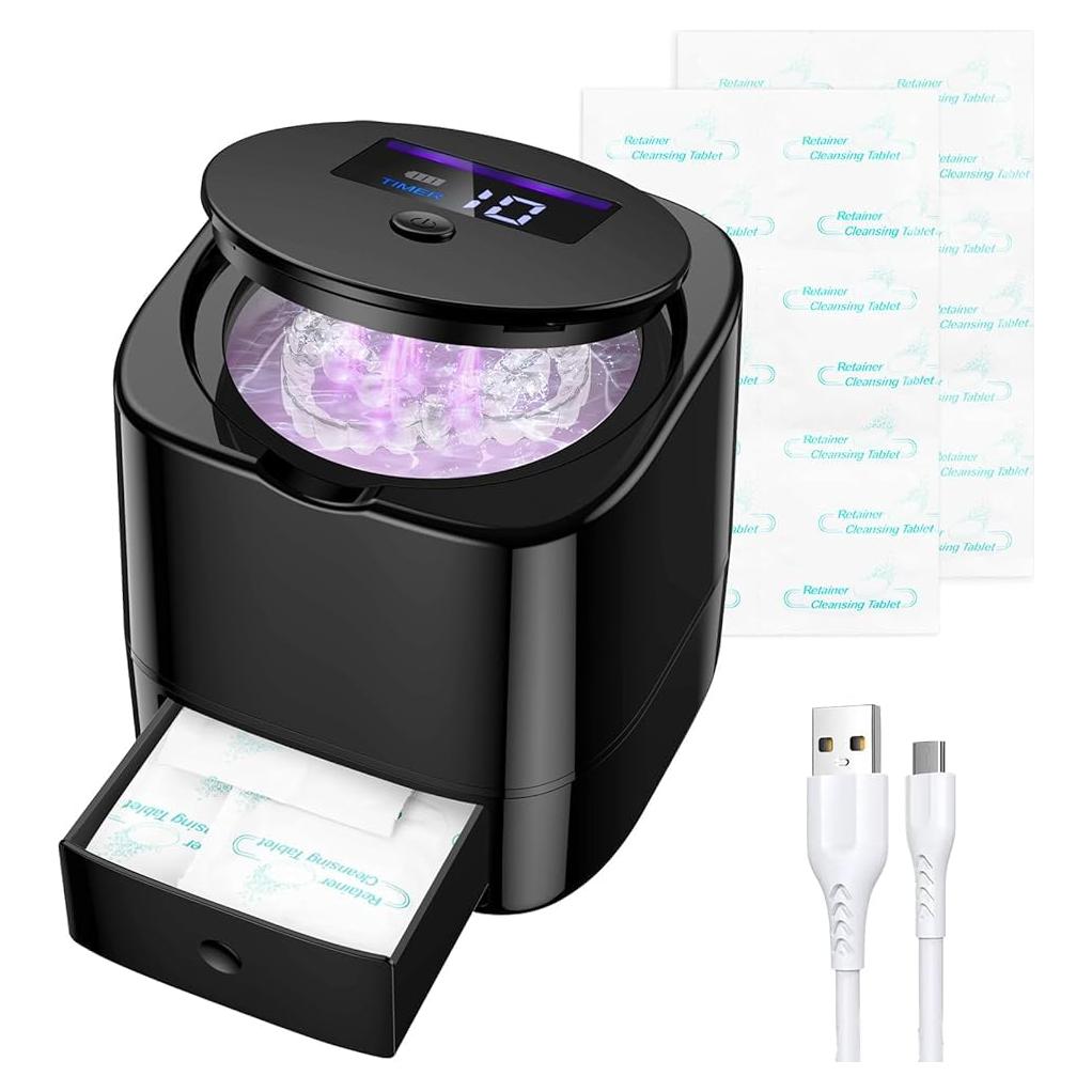 Limpiador Ultrasónico QueScxub A31 para Dentaduras y Joyería