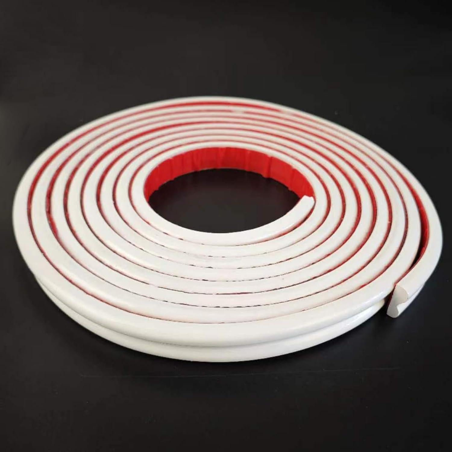 Moldura Autoadhesiva Trimold 3m x 23mm PVC Blanco Decorativa