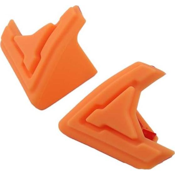 Protectores de Borde de Puerta Suetlcoity para Corvette C8 2020-2024 - Naranja