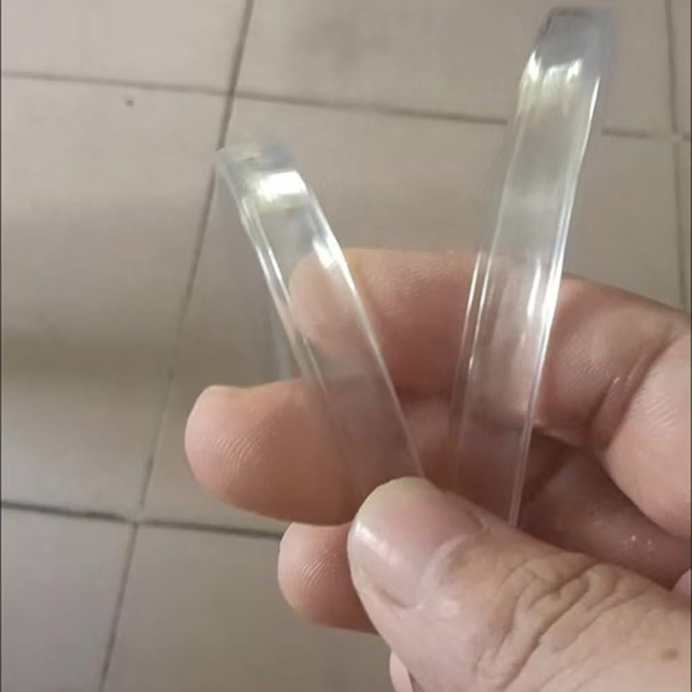 Protector de Bordes de Goma Transparente 5m - Seguridad Auto