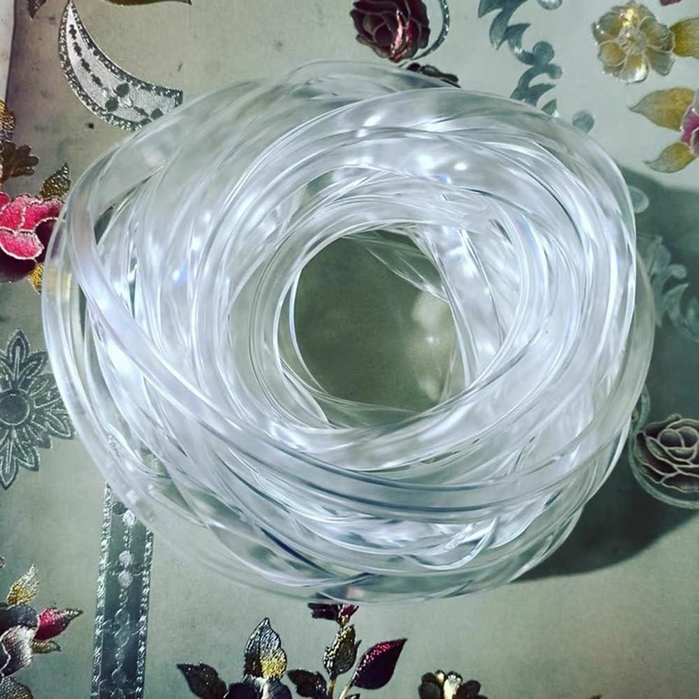 Protector de Bordes de Goma Transparente 5m - Seguridad Auto