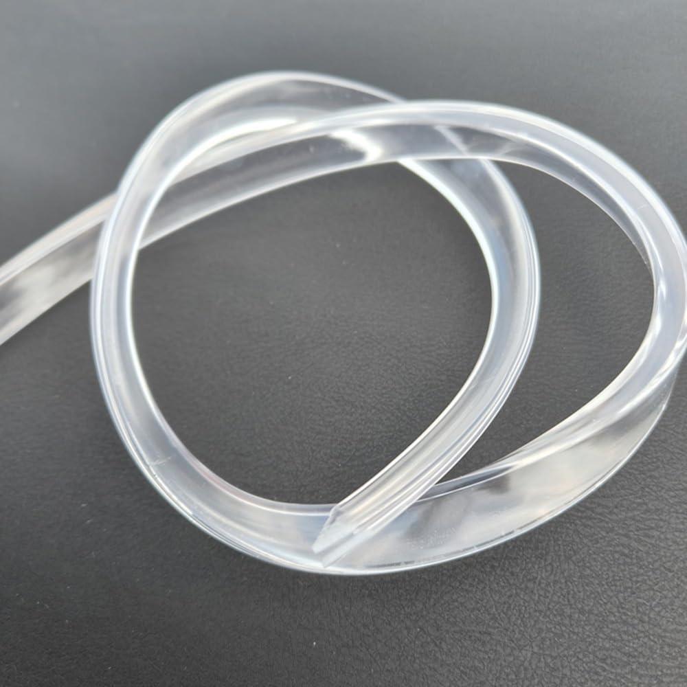 Protector de Bordes de Goma Transparente 5m - Seguridad Auto