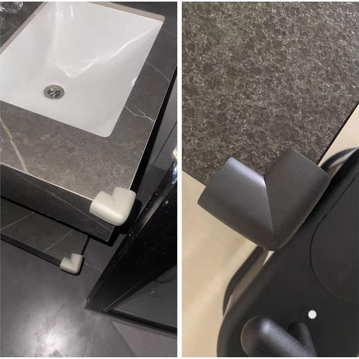 Protector de Esquinas M2cbridge L Extra Grueso 8 Piezas Negro