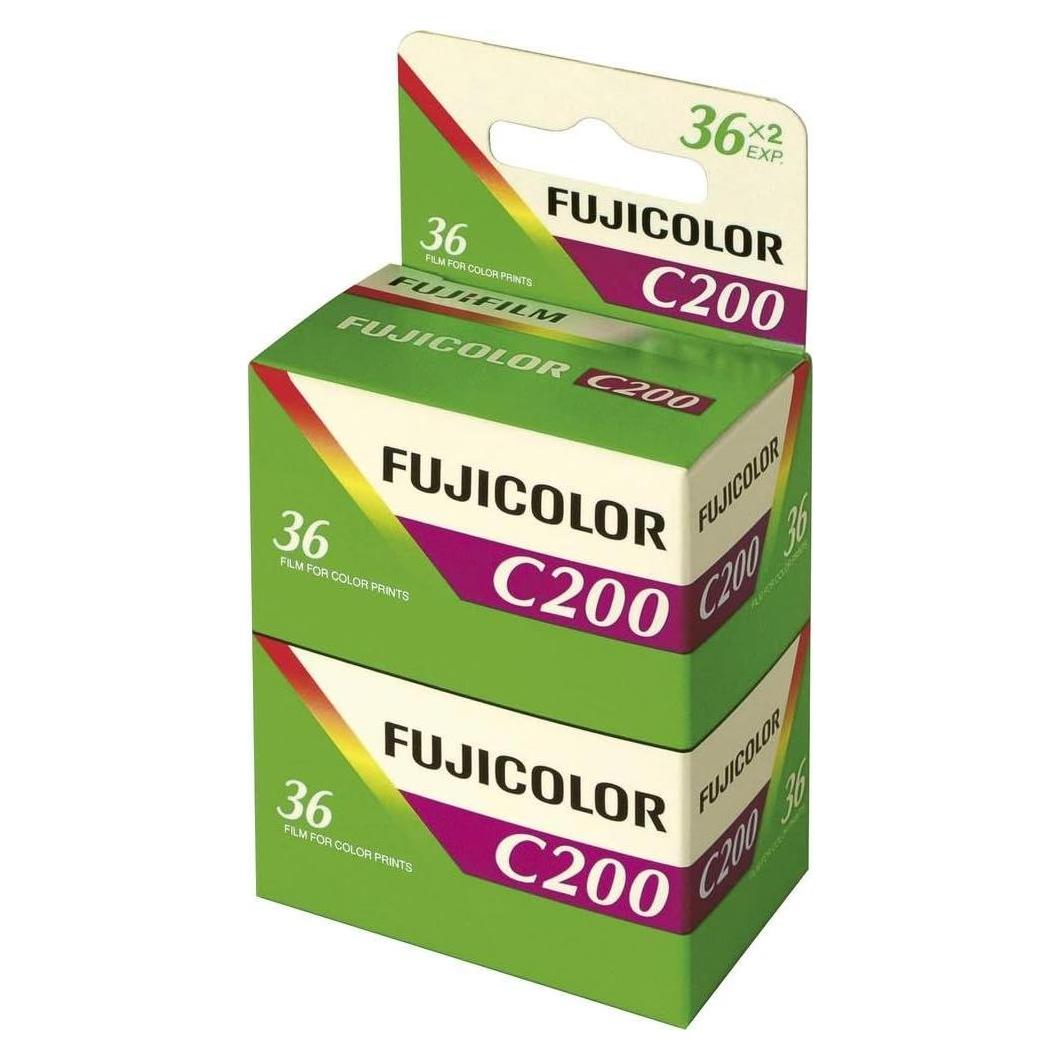 Película Fujifilm Fujicolor C200 35mm 2x36 Exposiciones