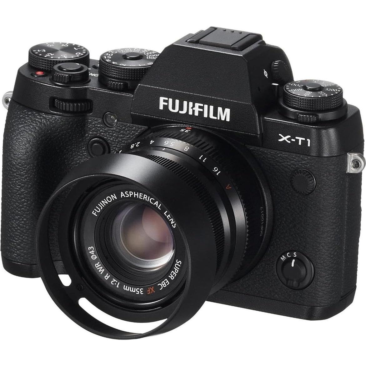 Capucha de lente Fujifilm LH-XF35-2 para XF23mm y XF35mm