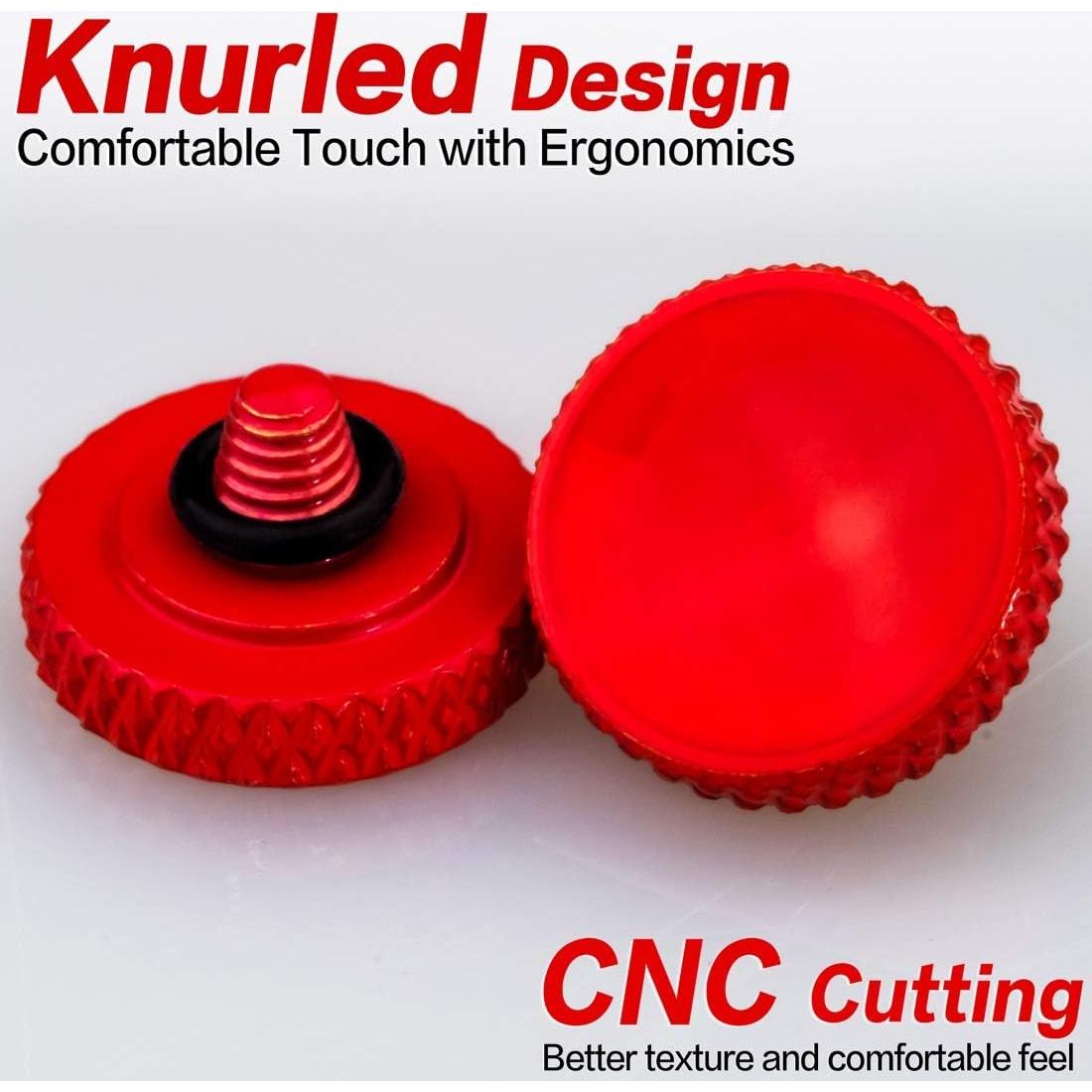 Botón de Obturador Suave Qiang Ni Rojo para Cámaras Fujifilm y Nikon