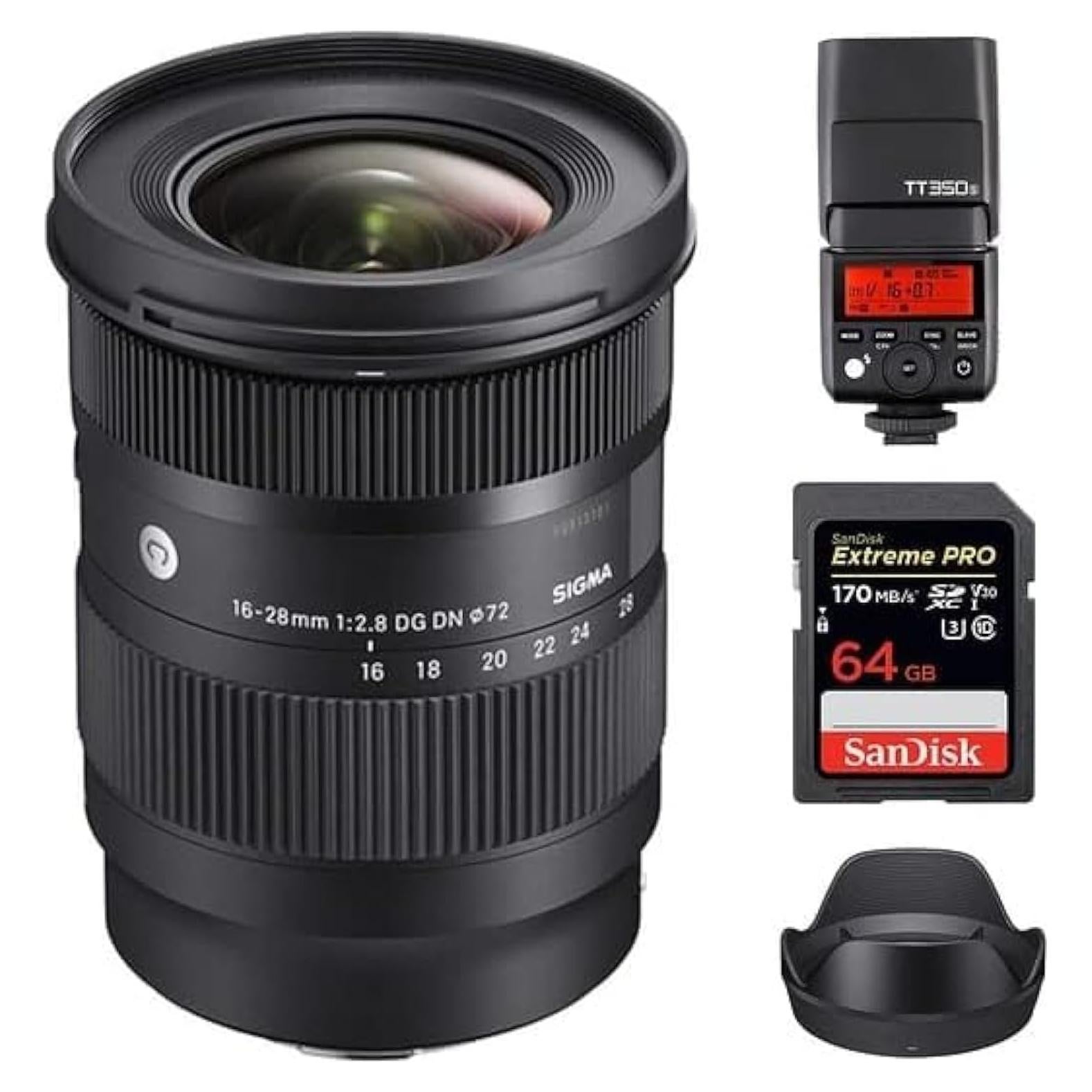 Lente Sigma 16-28mm f/2.8 DG DN para Sony E - Alta Calidad