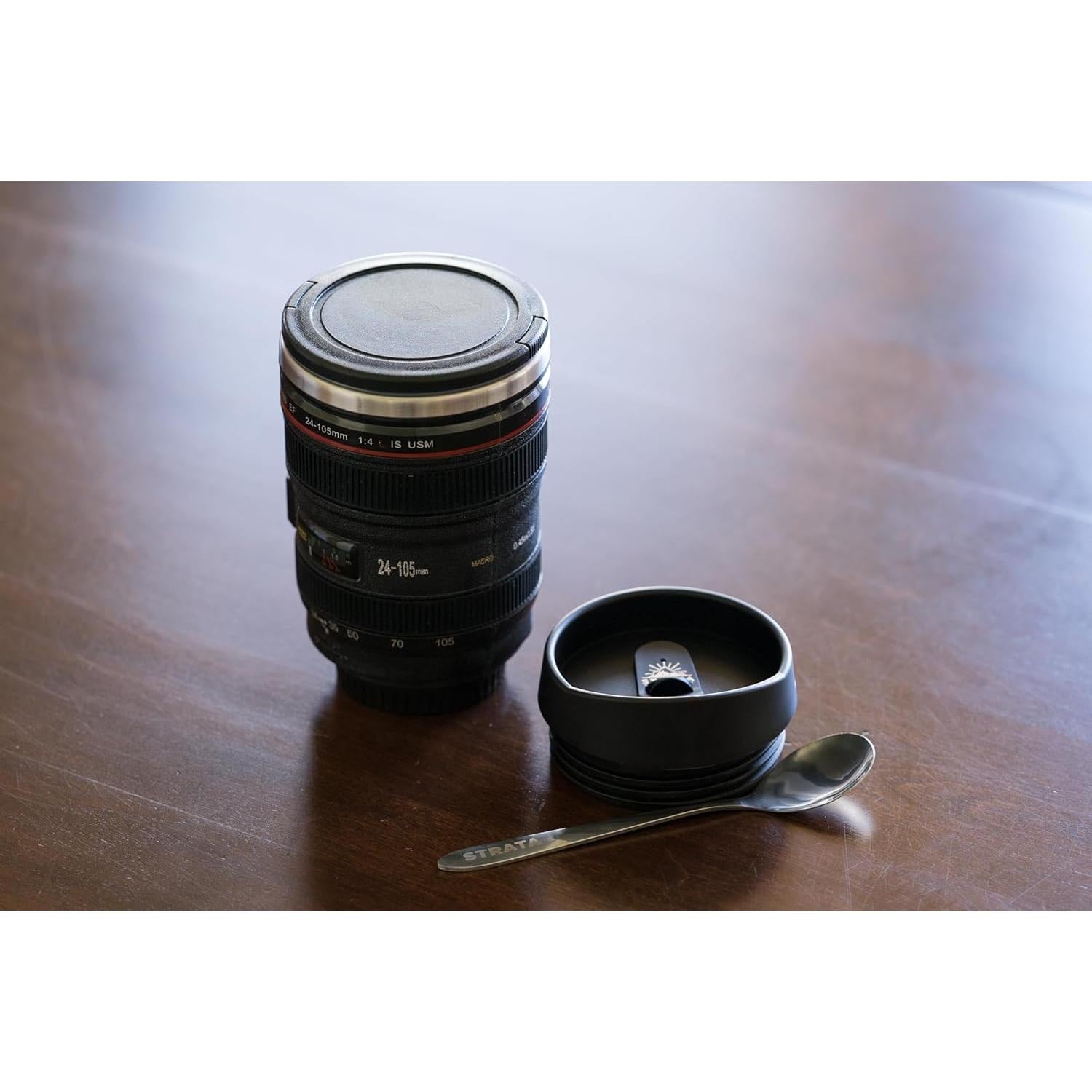 Taza de Café con Lente de Cámara STRATA CUPS 400ml