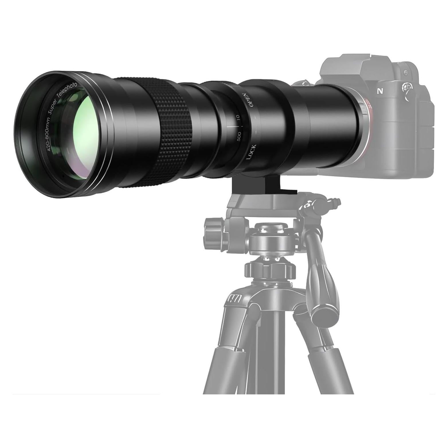 Lente Telefoto Zoom 420-800mm f/8.3 para Canon - Desiontal