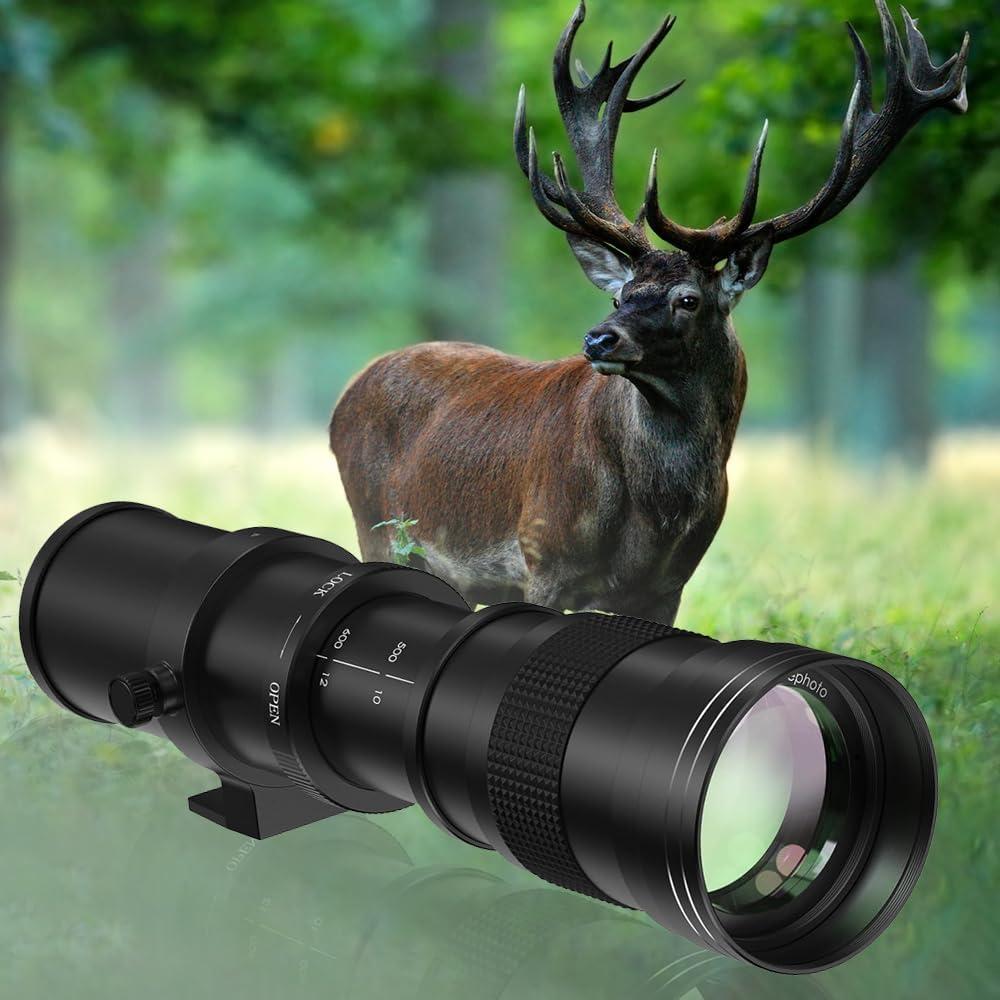 Lente Telefoto Zoom 420-800mm f/8.3 para Canon - Desiontal