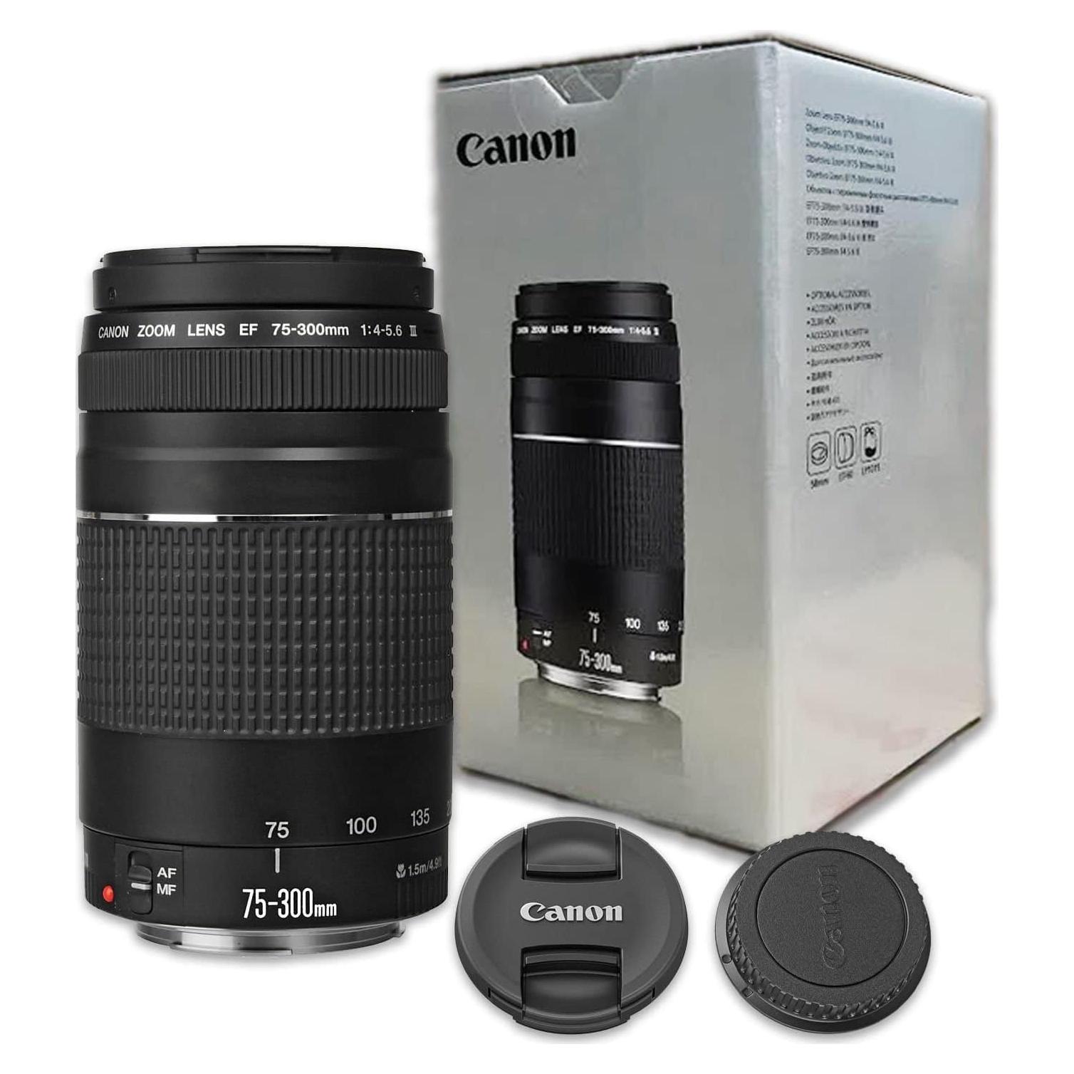 Lente Telefoto Zoom Canon EF 75-300mm f/4-5.6 III