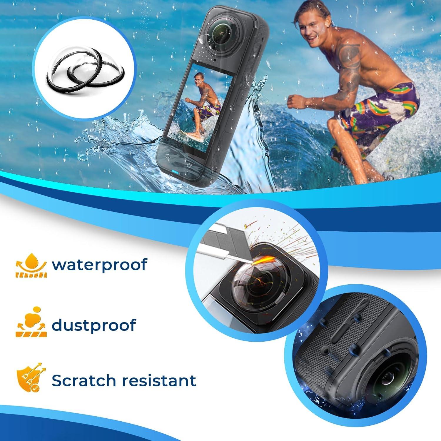 Protector de Lente Estándar Semaiki para Insta 360 X5