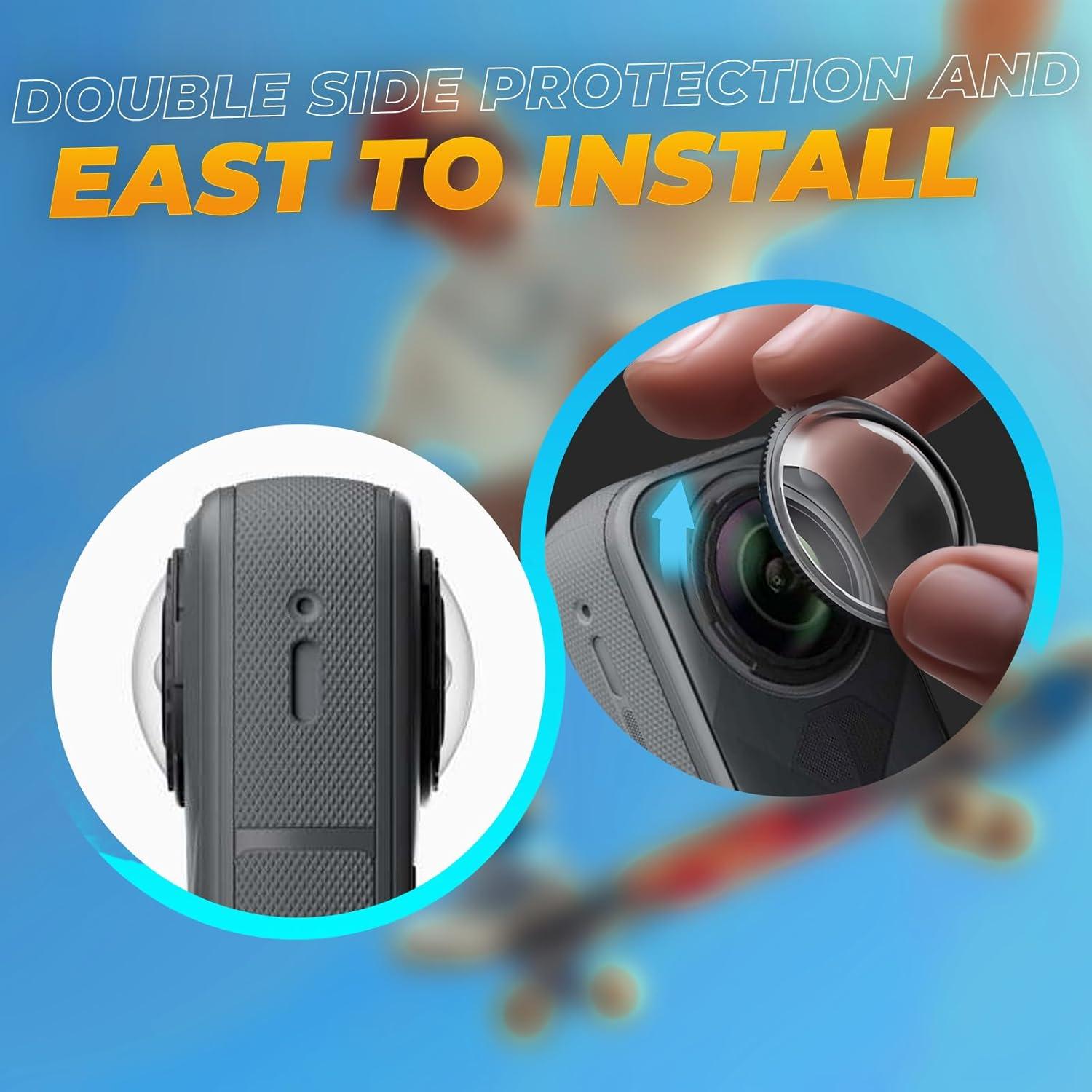 Protector de Lente Estándar Semaiki para Insta 360 X5