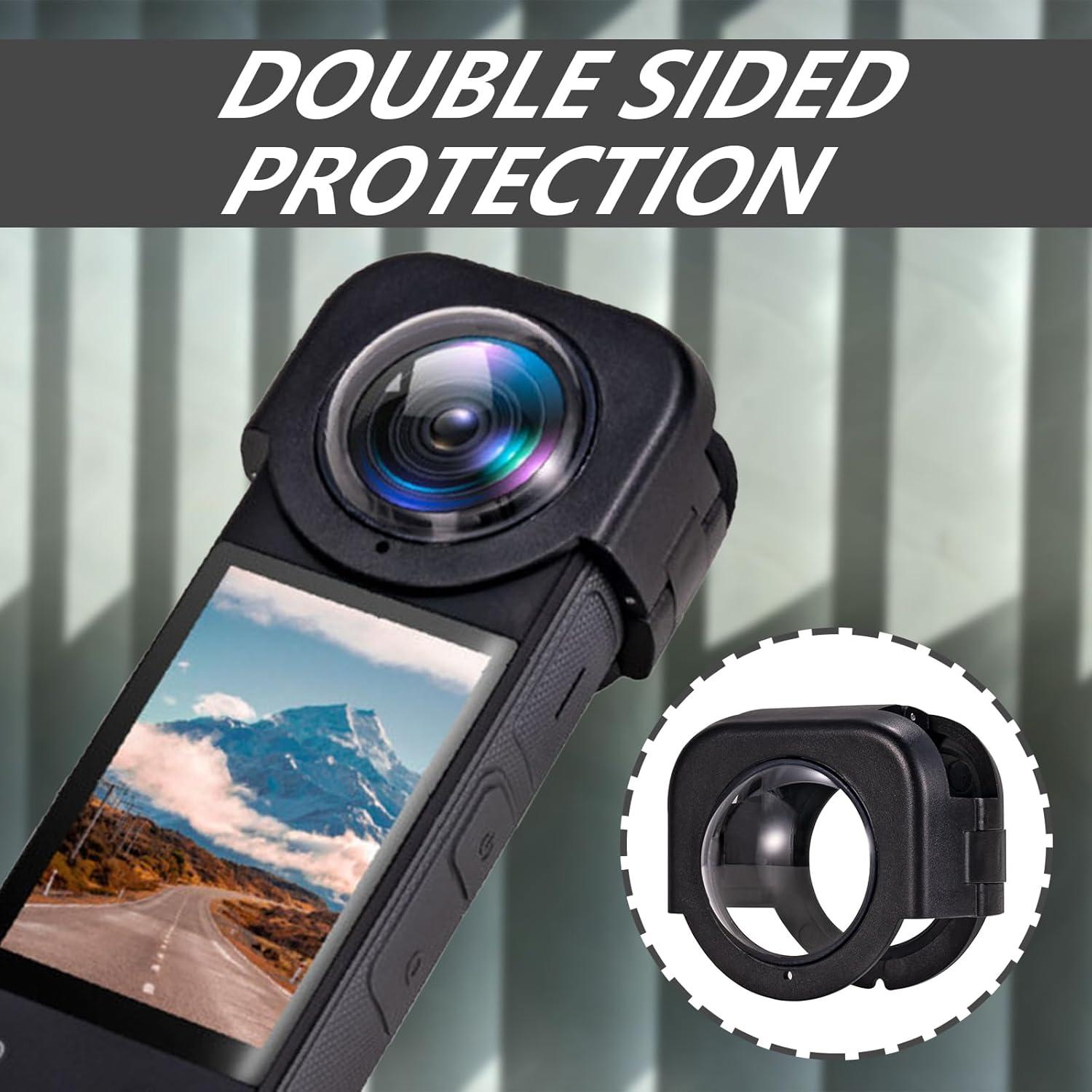 Funda Protectora de Lentes Insta360 X4 - Resistente y Impermeable