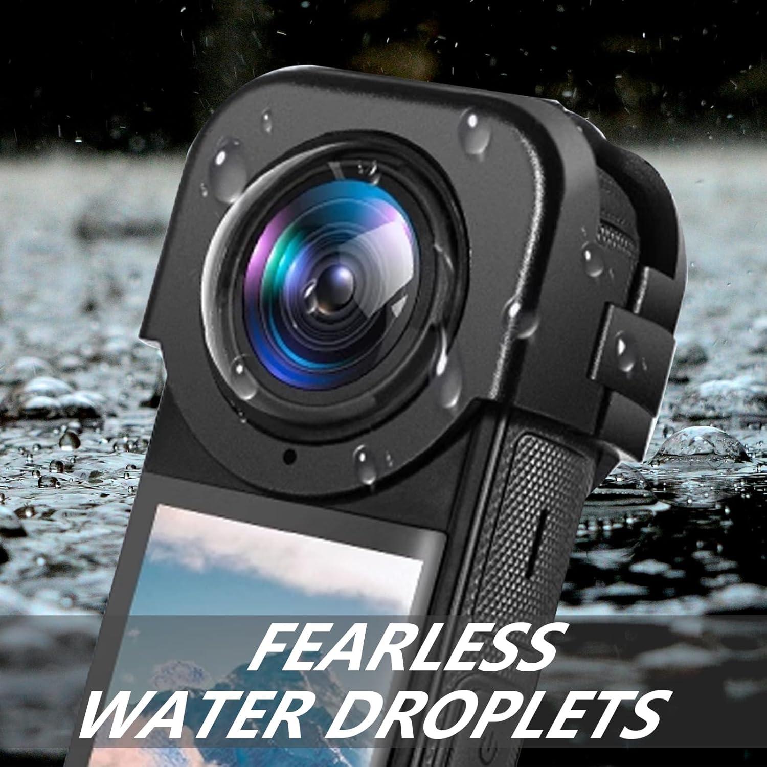 Funda Protectora de Lentes Insta360 X4 - Resistente y Impermeable