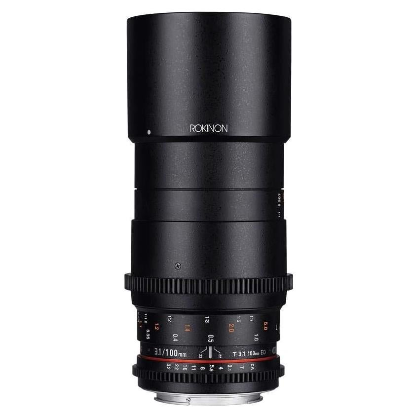 Lente Telefoto Macro Rokinon Cine DS 100mm T3.1 para Sony E