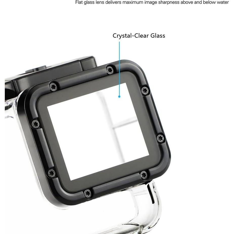 Funda Impermeable para GoPro Hero 5/6/7 - Hasta 45m - QiuNiu