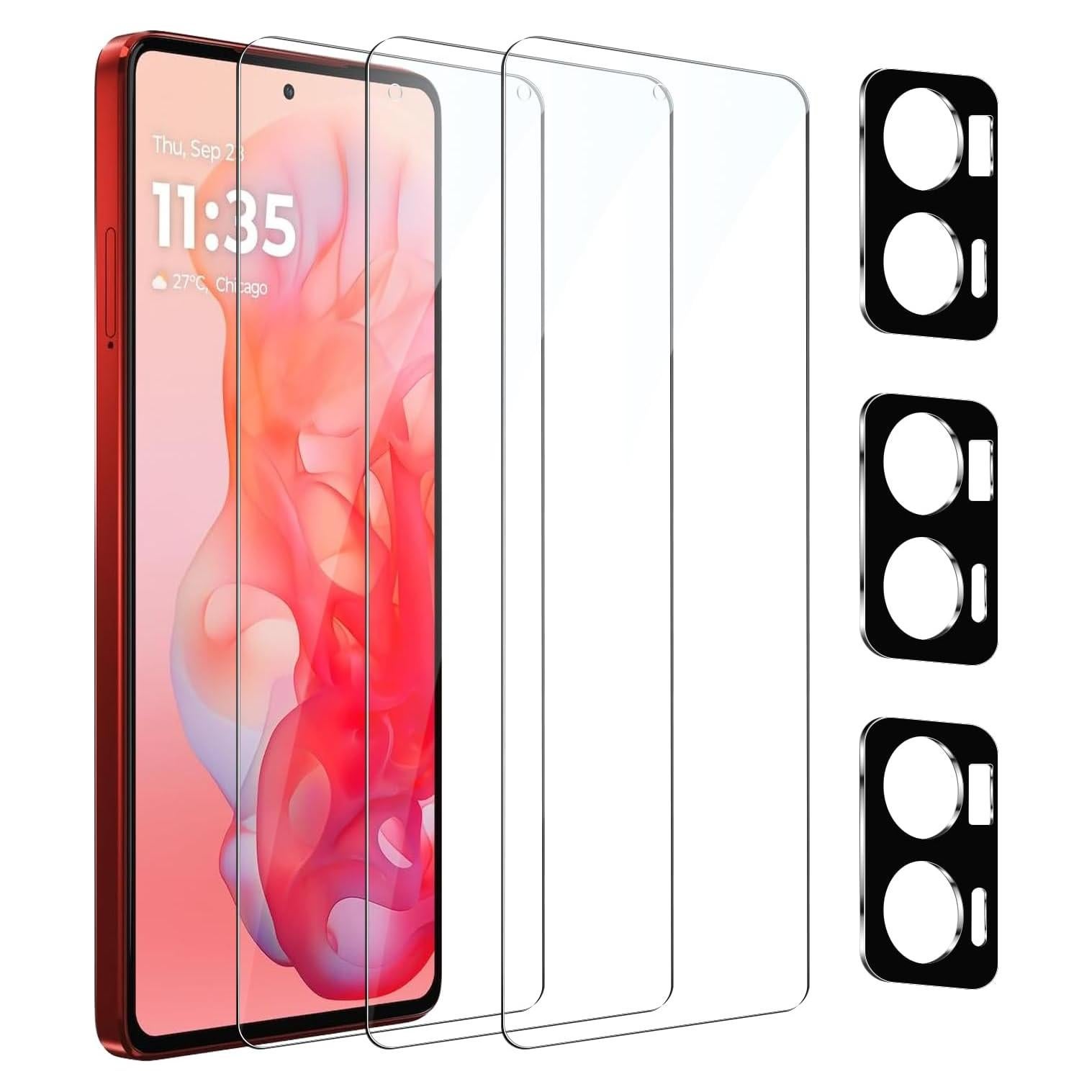 Protector de Pantalla Vidrio Templado GXAYZ Moto G Stylus 5G 2024