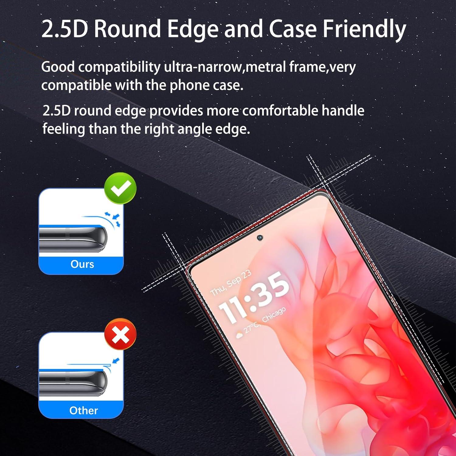 Protector de Pantalla Vidrio Templado GXAYZ Moto G Stylus 5G 2024