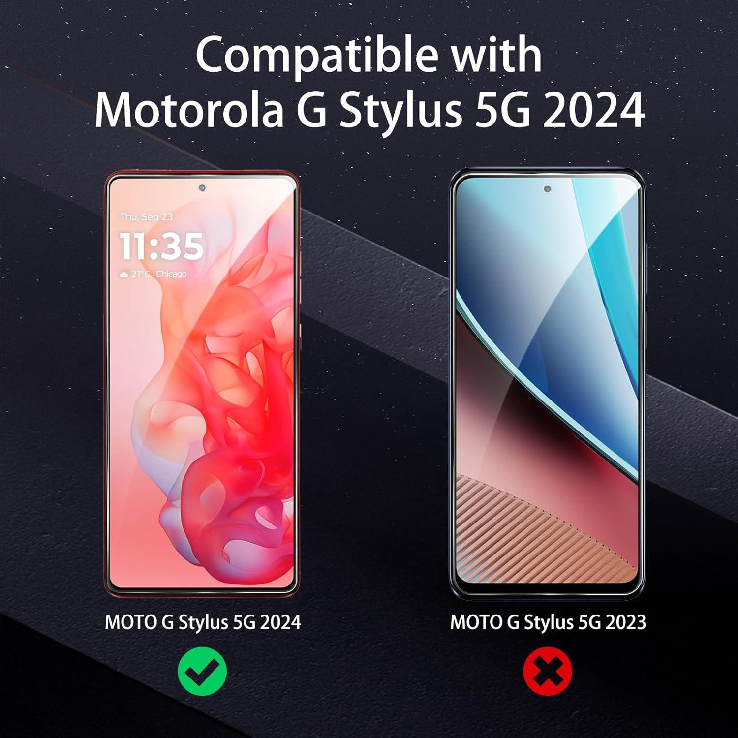 Protector de Pantalla Vidrio Templado GXAYZ Moto G Stylus 5G 2024