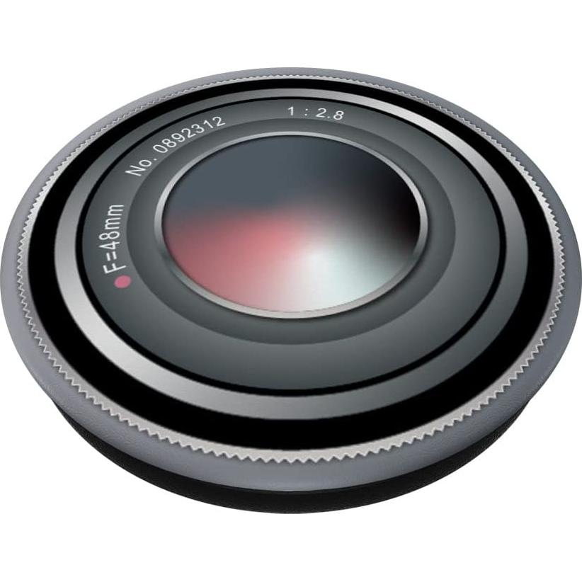 Cámara Vintage Rosa Pastel PopSockets Intercambiable