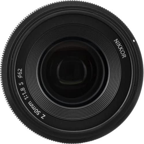Lente Nikon NIKKOR Z 50mm f/1.8 S + Kit de Filtros y Limpieza