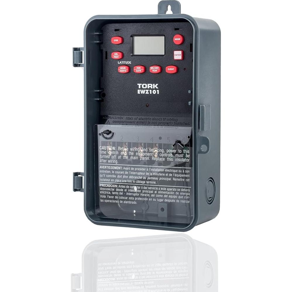 Interruptor Astronómico NSI TORK EWZ101 7 Días Gris