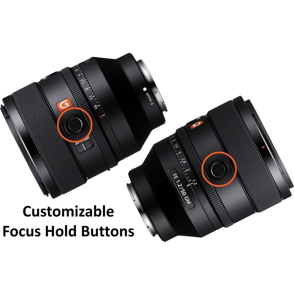 Lente Sony FE 50mm F1.2 GM - Apertura Ultra Brillante, Kit Completo