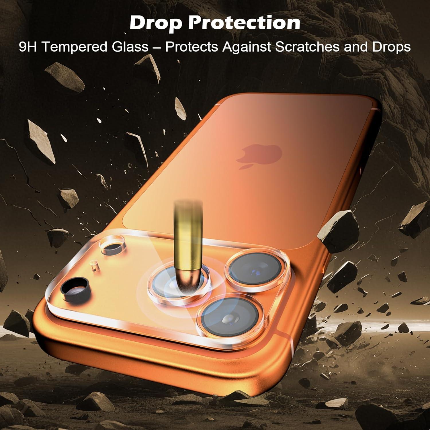 Protector de Lente de Cámara CloudValley para iPhone 17 Pro 3 Pack