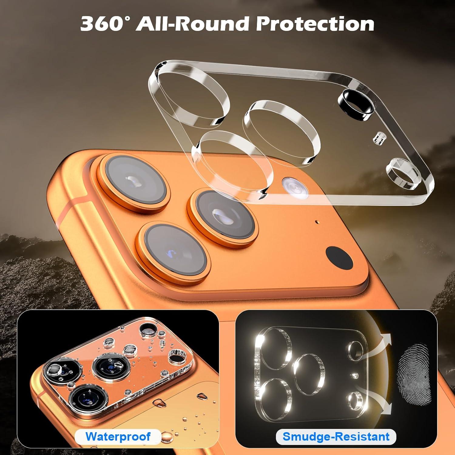 Protector de Lente de Cámara CloudValley para iPhone 17 Pro 3 Pack