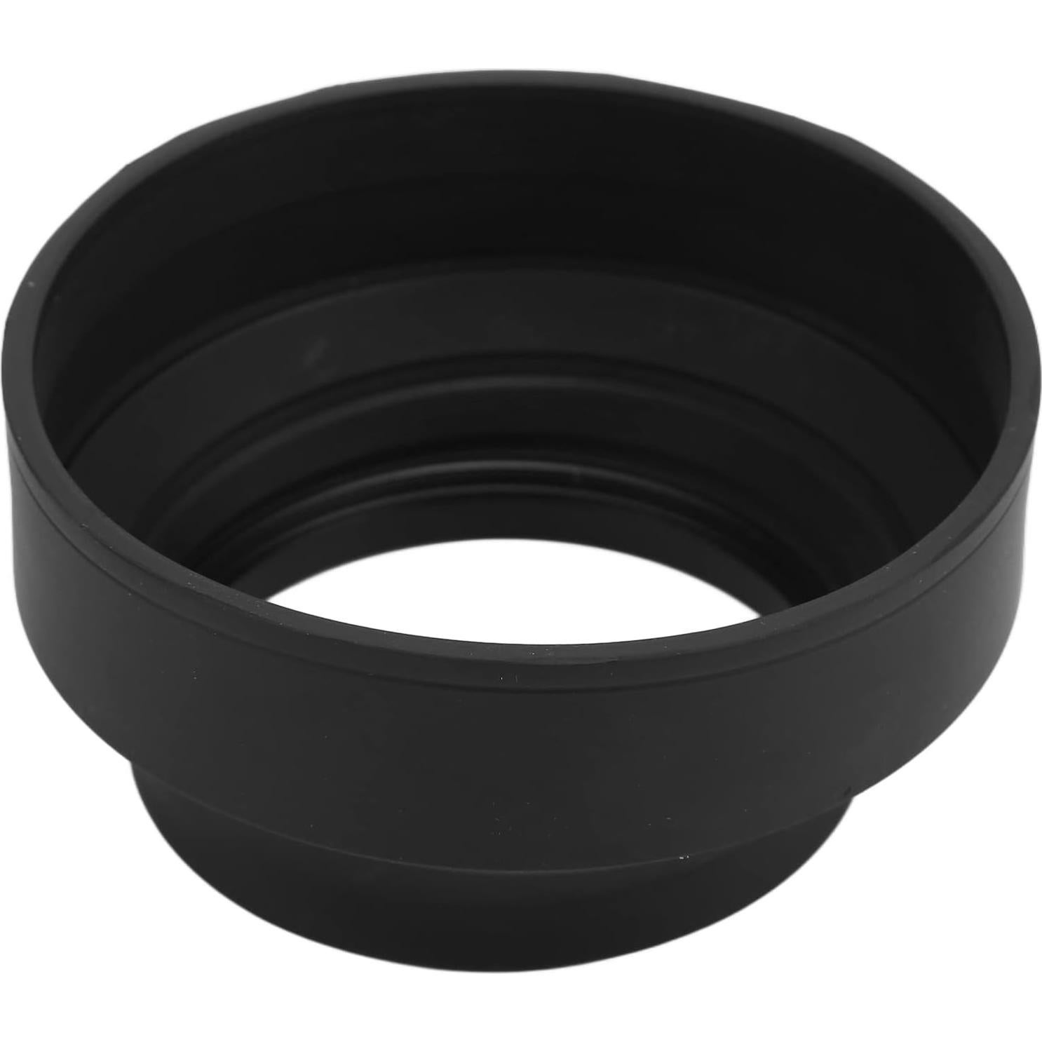 Capucha de Lente Digital Plegable Acouto 58mm Ajustable