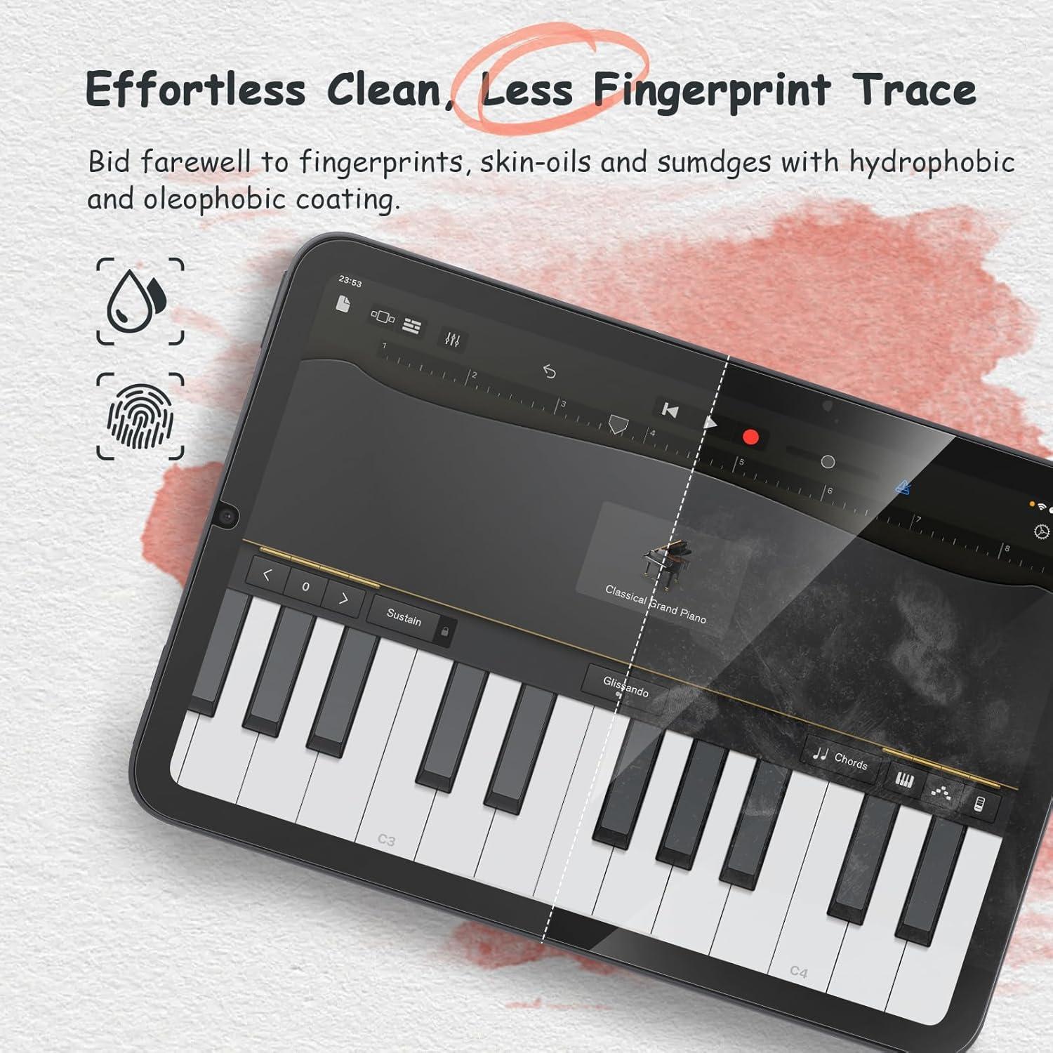 Protector de Pantalla BERSEM 2 Pack para iPad Mini 7/6