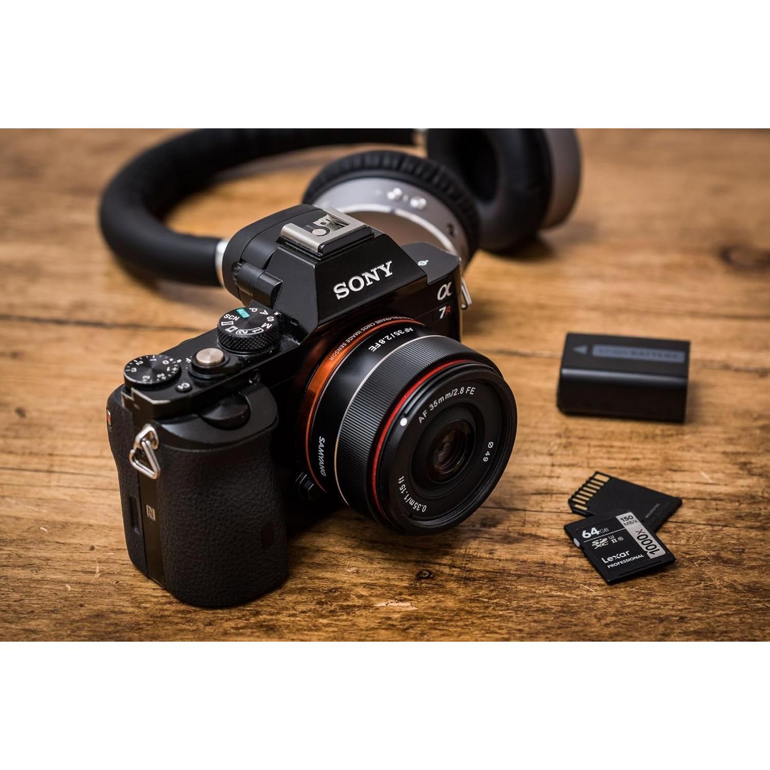 Objetivo Rokinon AF 35mm F2.8 para cámaras Sony E