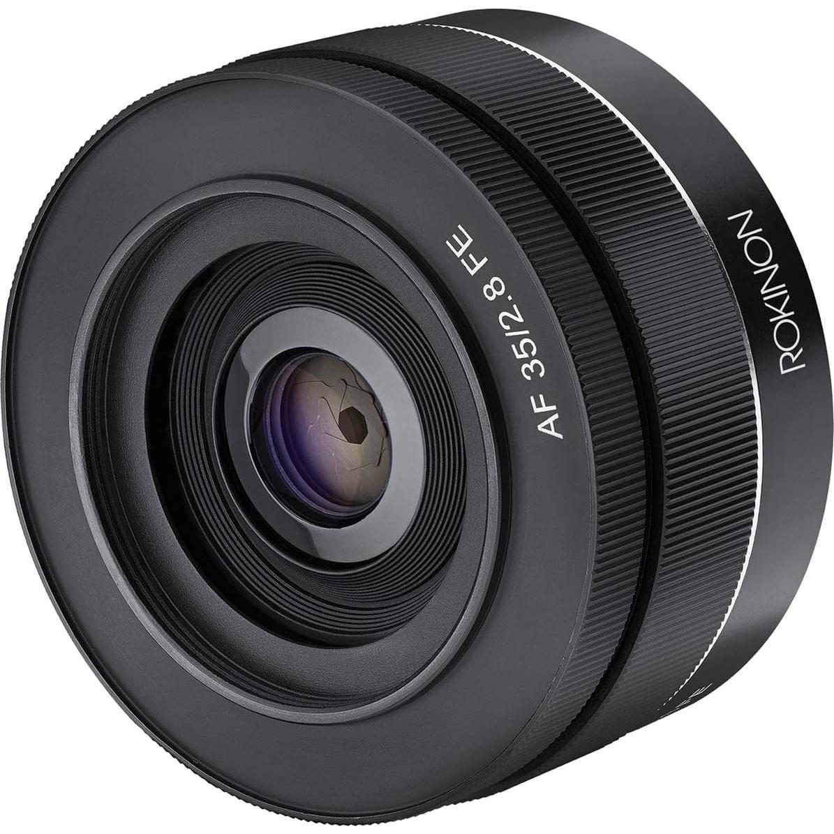 Objetivo Rokinon AF 35mm F2.8 para cámaras Sony E