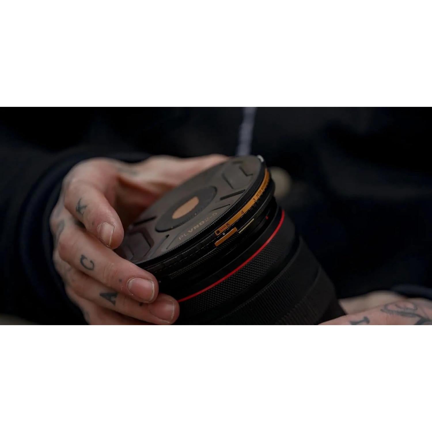 Filtro PolarPro Chroma VND/PL 82mm 2-5 Paradas Profesional