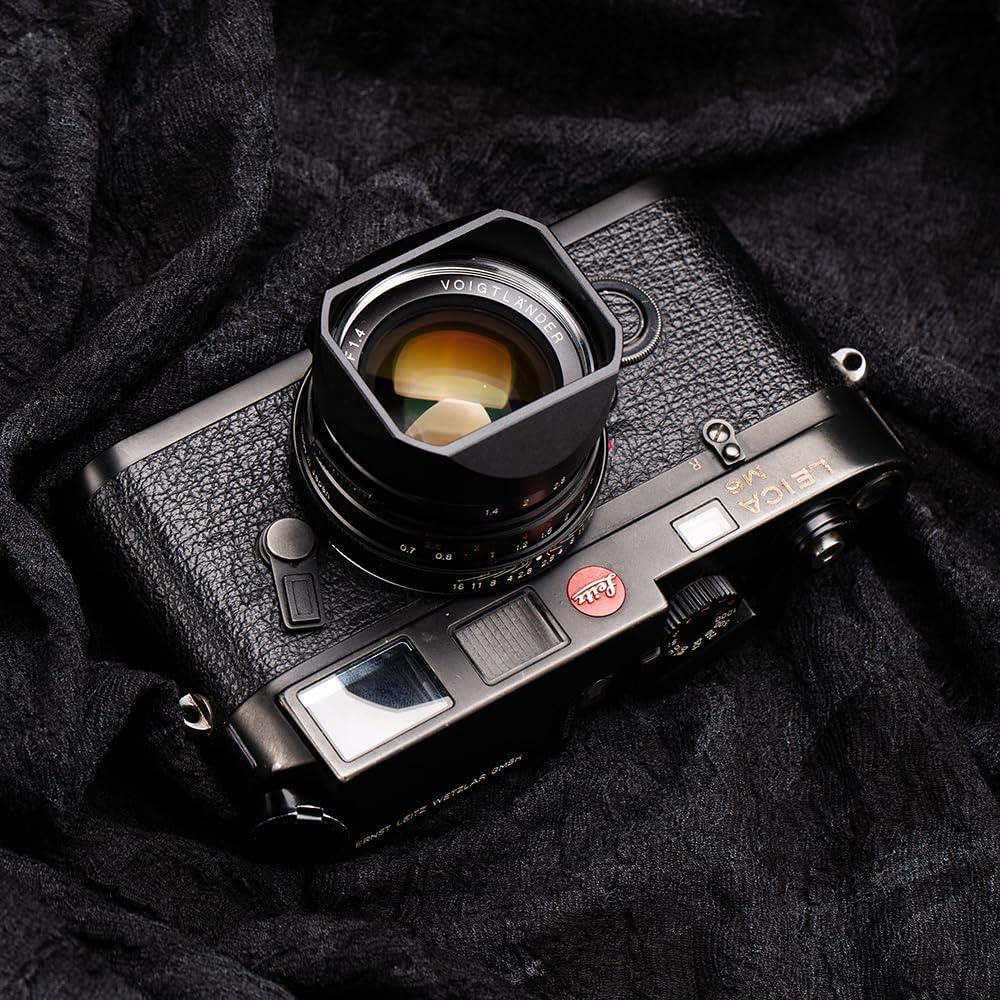 Capucha de lente cuadrada DBZZ para Voigtlander 35mm 40mm 50mm