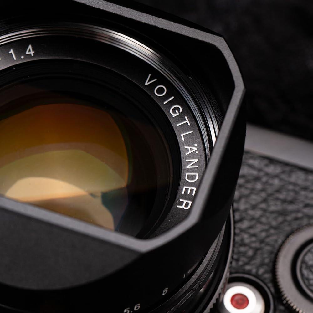 Capucha de lente cuadrada DBZZ para Voigtlander 35mm 40mm 50mm