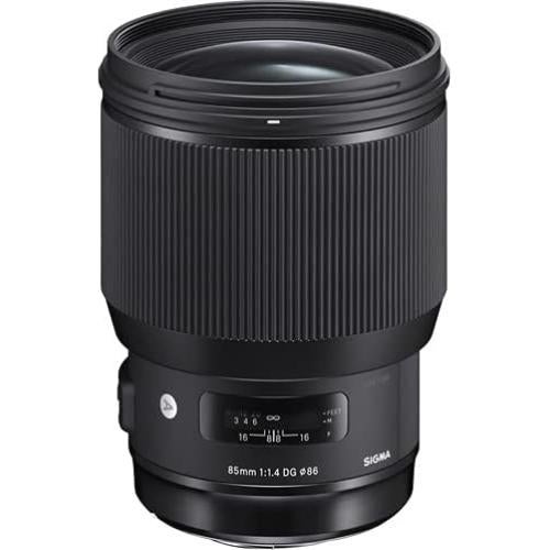 Lente Sigma 85mm f/1.4 DG HSM Art para Nikon F + Accesorios
