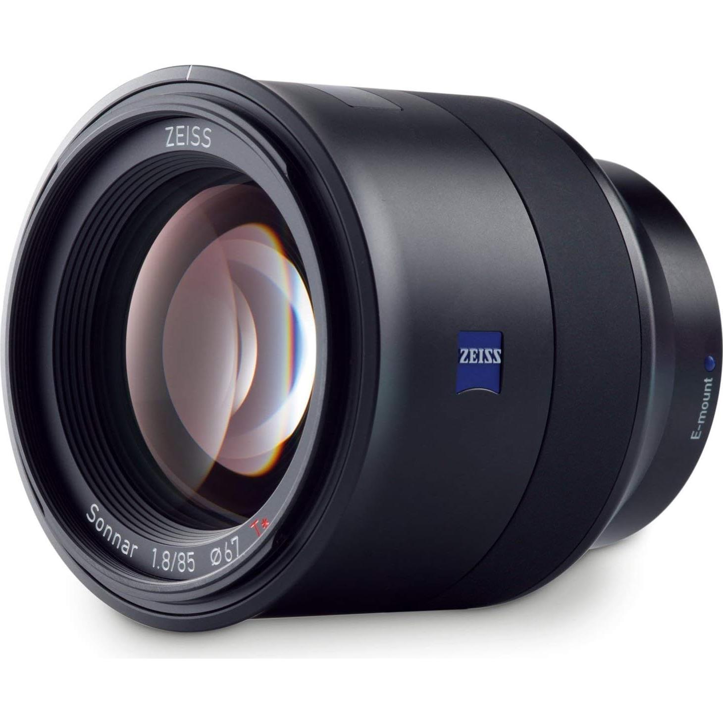 Lente Zeiss Batis 85mm f/1.8 para Montura E de Sony Renovado