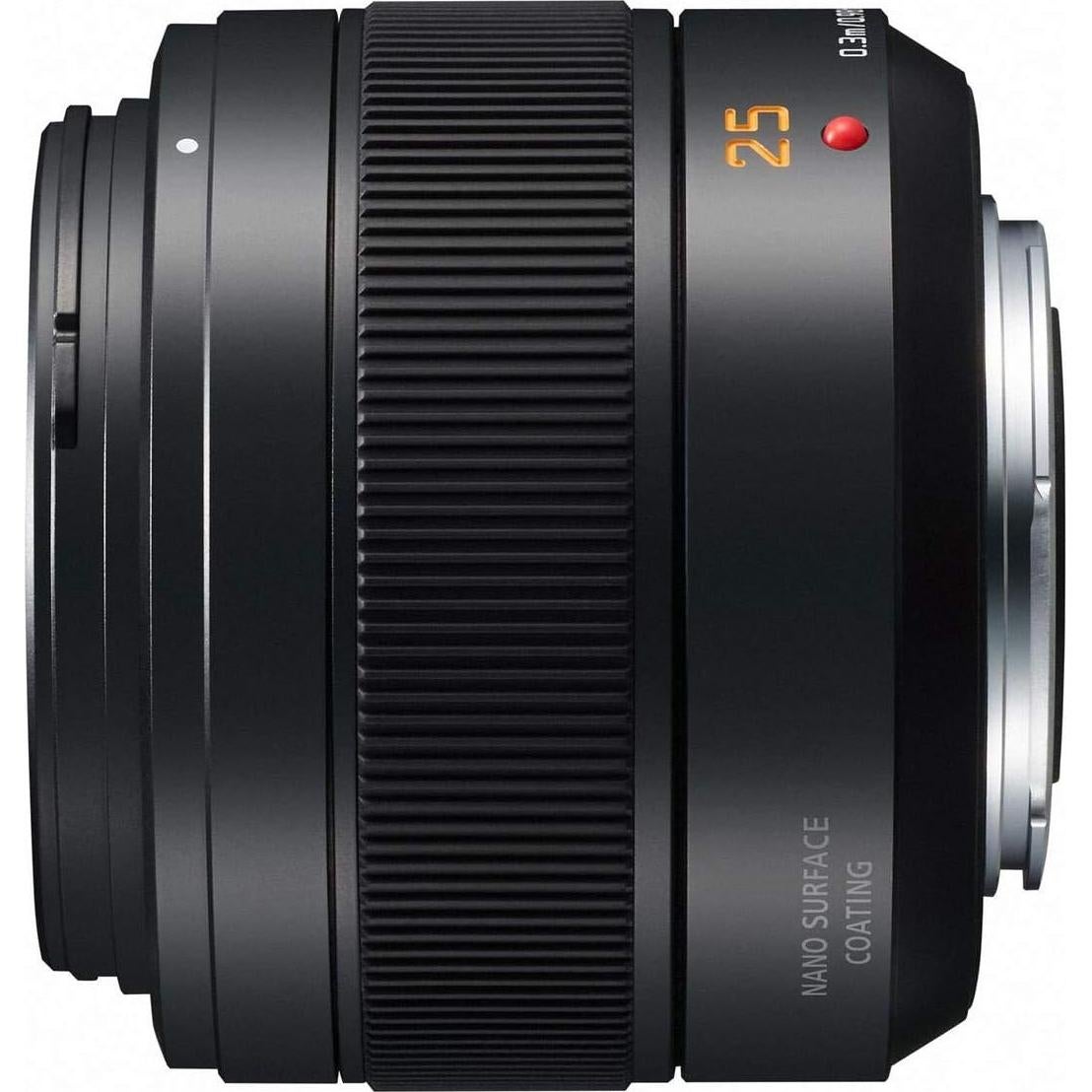 Lente Asférica Panasonic LUMIX G Leica DG 25mm f/1.4 con Filtros