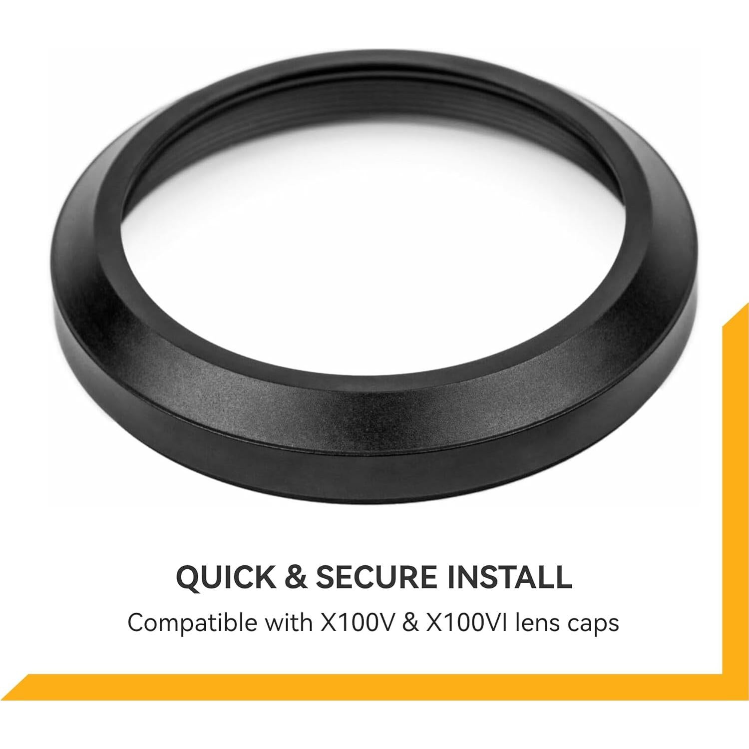 Filtro UV NiSi 49mm para cámaras Fujifilm X100 - Negro